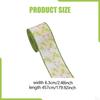 Easter Ribbon 15ft Length Spring Craft for Baskets Crafts Bow Decoration