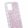 JTW Series for iPhone 12/12 Pro Case Twisted Edges Glitter Sequins Epoxy Phone Cover