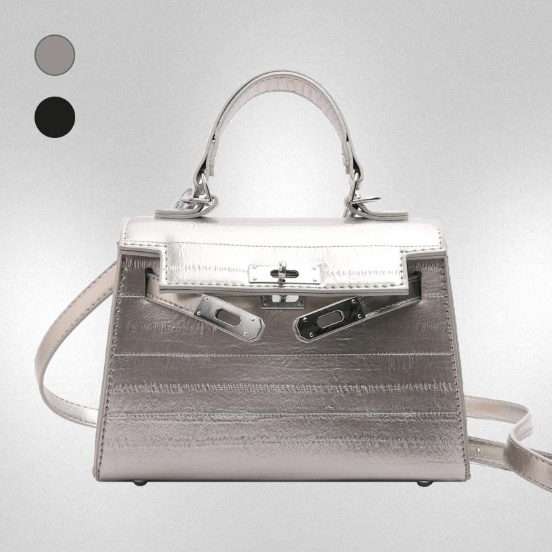 Small bag women's bag summer versatile new trendy fashion messenger bag gorgeous glossy portable small square bag