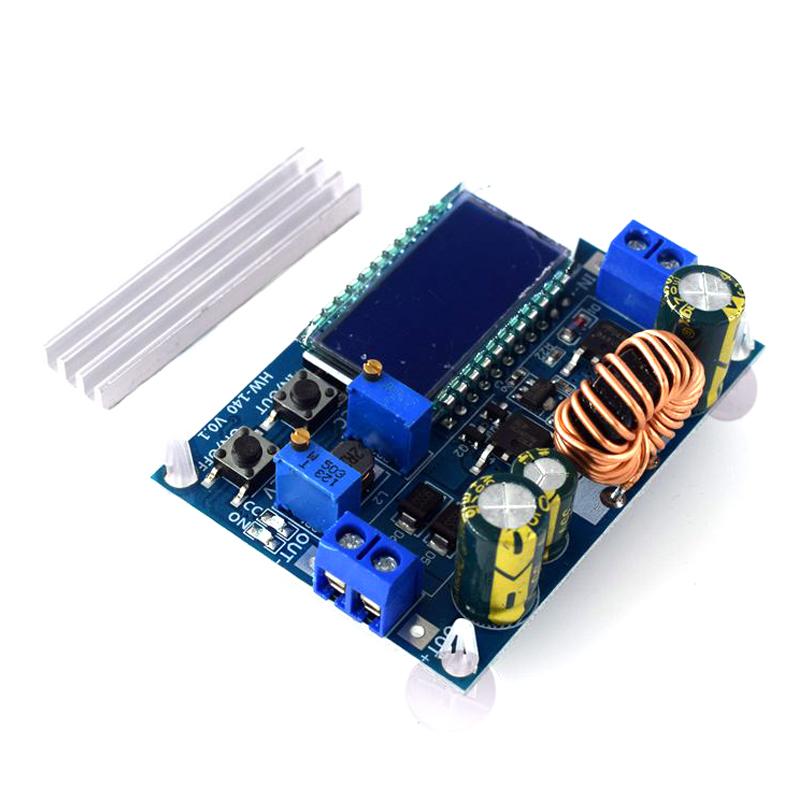 35W DC 5.5-30V to 0.5-30V Digital LCD Display Automatic Step up down Buck Boost Converter Power Supply Module Adjustable Board