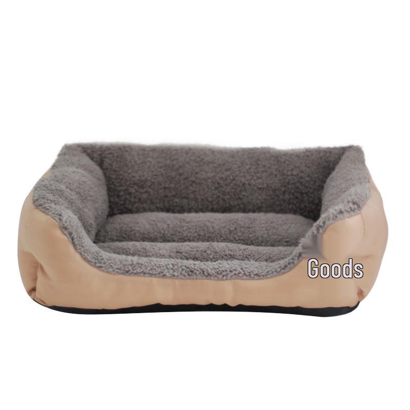 Warm Candy Color Pet Bed: Fast Delivery for Cats & Large Dogs