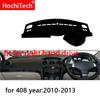 For Peugeot 408 2010-2013 Right and Left Hand Drive Car Dashboard Covers Mat Shade Cushion Pad Carpets Accessories