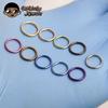Piercing Naso Titanio G23 F136 Grado Impiantabile 14G 16G 18G 20G Clicker Diaframma Piercing Trago Gioielli Corpo Sexy