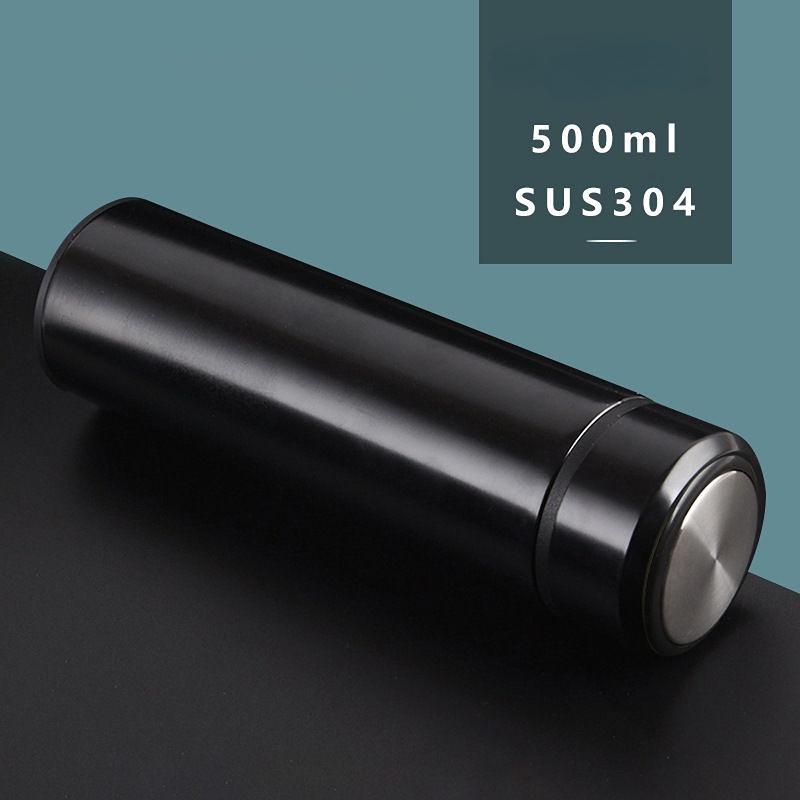 

Портативная чашка для воды, термос, 500 мл, термосы Портативный термос из нержавеющей стали, бутылка для воды, дорожная чайная кружка, офисный термос 500ML