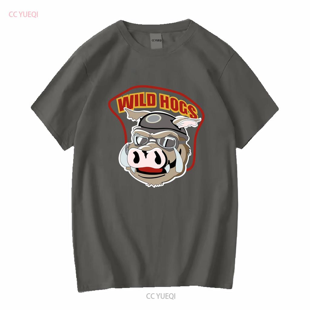 New Wild Hogs Logo Active T Shirt American Funny Size S 5xl long or short sleeves vintage Washed Comfortable Slightly Versatile