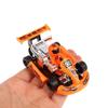 Kids Pull Back Power Racing Plastic Car Power Kart Children's Puzzle Toy Vehicles Car Formula Car Inertia Go-kart Color Random