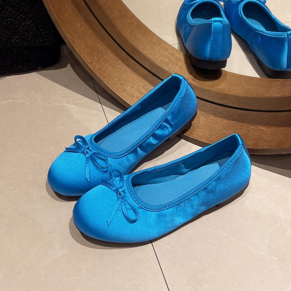 2026 Neue Frühling Damen Ballerinas Bequeme Flache Runde Zehenschuhe Street Style Damen Elegant Slip-On Kleider Mary Jane Schuhe