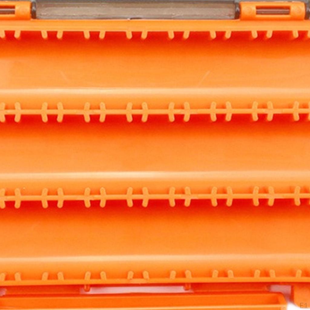 Fishing Tackle Box Storage Case Equipment Durability Compact Practical Accessory