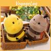 Cute Bee Plush Toy Adorable Cartoon Girls Childrens Bedtime Pal Gift Birthday