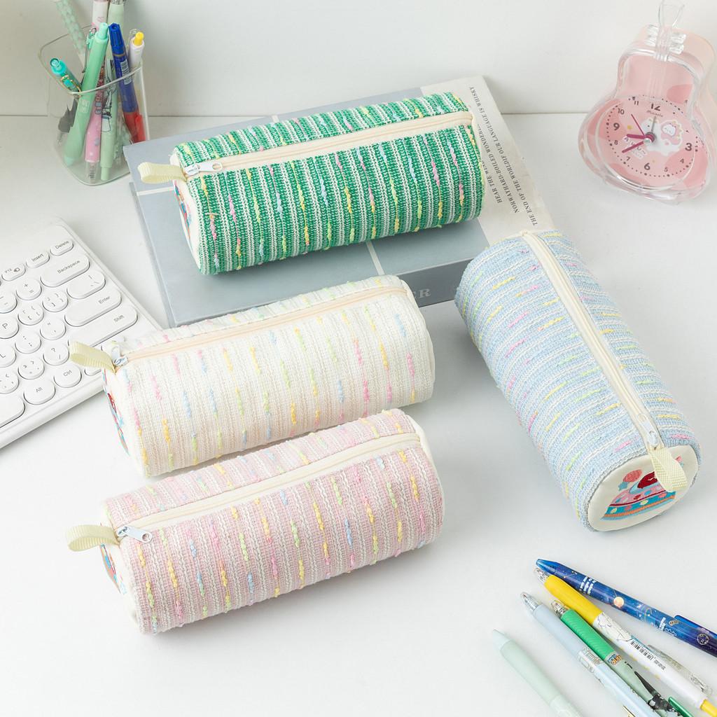 Sweet Strawberry Cake Stationery Pouch With Big Capacity For School Use Travel