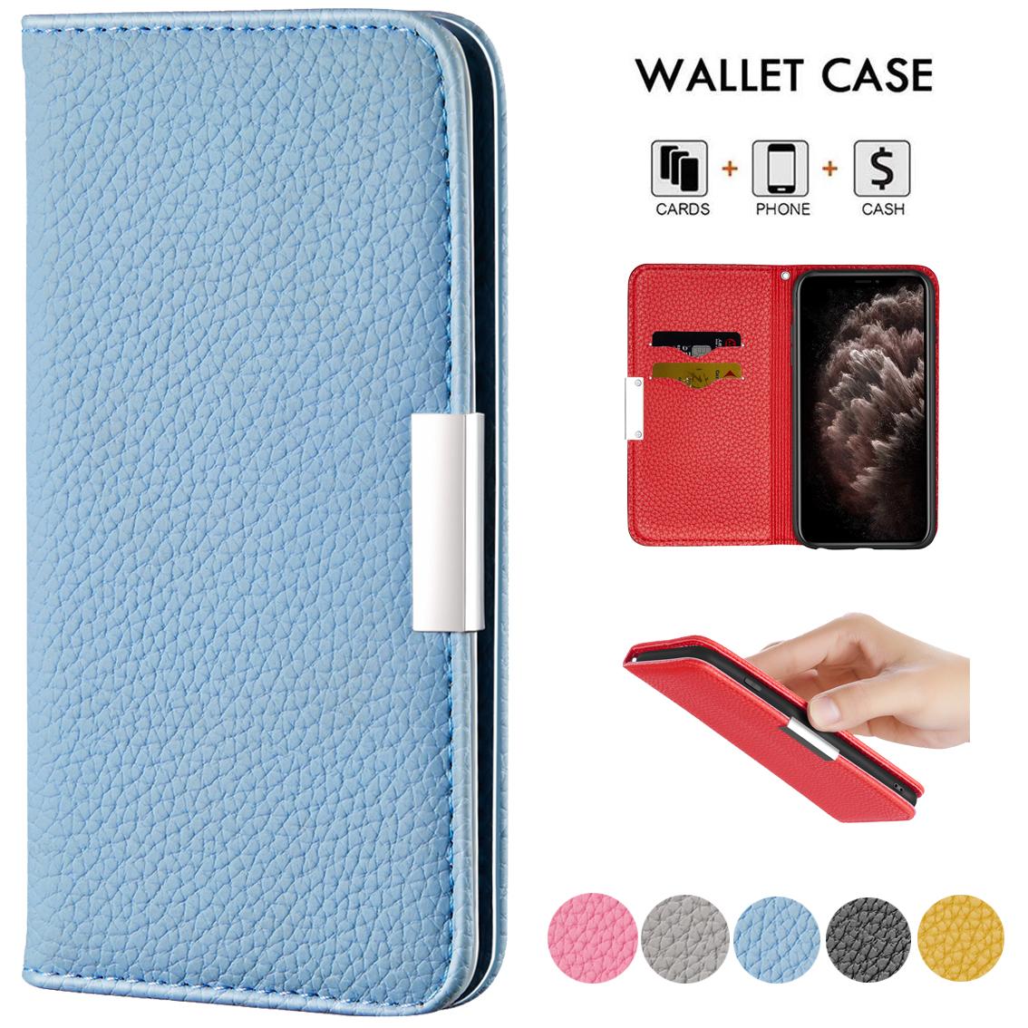 

Держатель карты Флип Кошелек Чехол для iPhone 13 12 11 XR XS 8 7 Samsung S22 S21 S20 Note 20 A52 A32 A21S A02S Redmi Note 10 Pro Sony Google Huawei Чехол