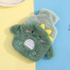 Cartoon Plush Hot Water Bottle & Hand Warmer - Removable, Washable, Cute Design for Students and Babies