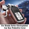 Hight Quality TPU+ABS Car Key Cover Case for Honda Civic Accord Cr-v Pilot 2015 2016 2017 2018 Buttons Remote Intelligence Key