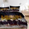 3 stk Linkin Park Merch Sengetøysett, 1 Dynetrekk + 1/2 Putevar (Ingen innsetting), Dobbelt sengetrekk, Sengetøysett, Sengetøy, Hav