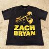 Zach Bryan Quittin Time Tour T-Shirt Merchandising Ufficiale 2024 Taglia Media