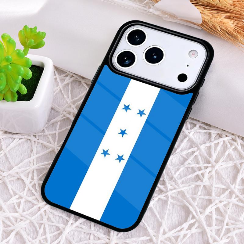 Honduras Flag soft Phone Case for iPhone 17 Air 16 15 11 12 14 13 Pro Max Shockproof Cover