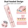 Electric Shaver for Woman Double Head Dual Purpose Female Razor Body Epilator Leg Underarm Bikini Electric Hair Remover Trimmer