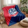 Coperta in pile flanella morbida Bolton Wanderers FC Leggera Accogliente Calda Coperta da divano letto Decorazione per la casa