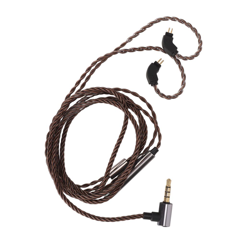 Earphone Cable Replacement Headphone Cable with Mic for 2 Pin 0.78mm Headphones for Weston 1964 UE3X UE18 W4R