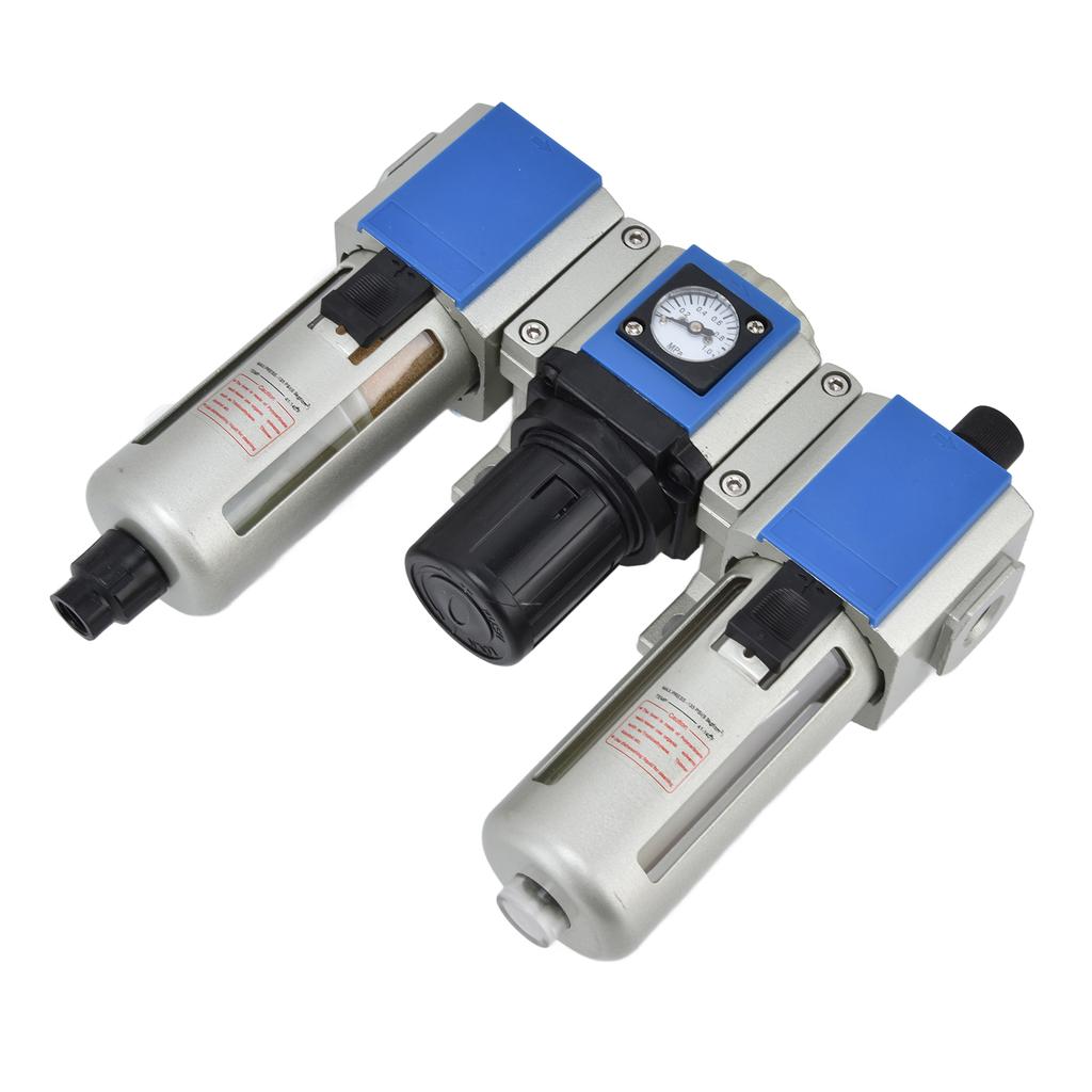 Air Compressor Flow Filter Pressure Regulator Lubricator Water Oil Separator Combination UnitGC300 08