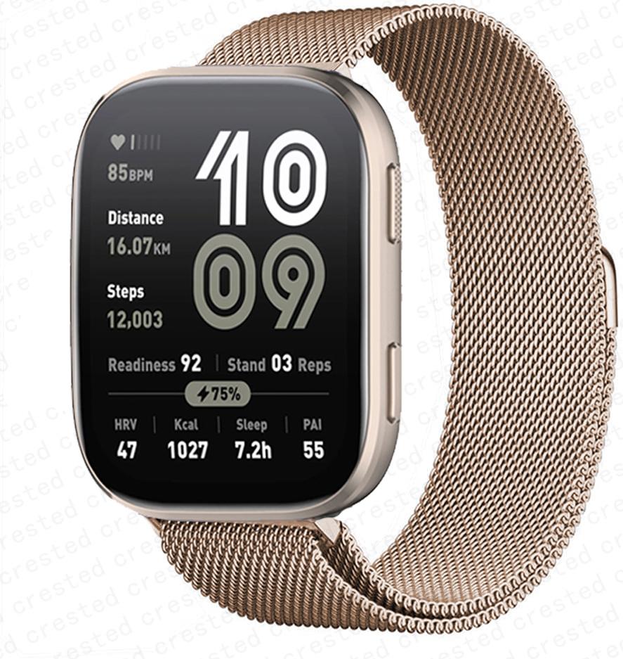 20mm 22mm watch Strap for Amazfit bip 6 5 Balance GTS 4 mini 2 2e 3 GTR 4 2 3 Pro milanese loop correa bracelet huawei gt 5 Band