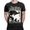 Das Velvet Underground Band T-Shirt Unisex Baumwollkleidung Hip Hop O-Ausschnitt Kurzarm