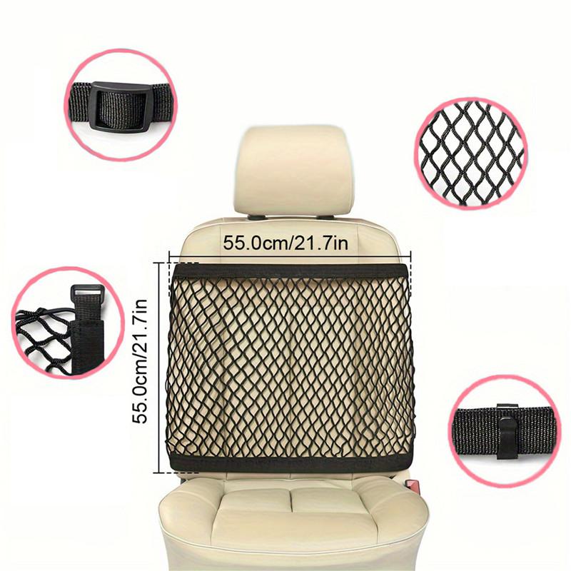 Single Layer Car Trunk Elastic Passenger Mesh Pocket Auto Interior Cargo Storage Net Bag