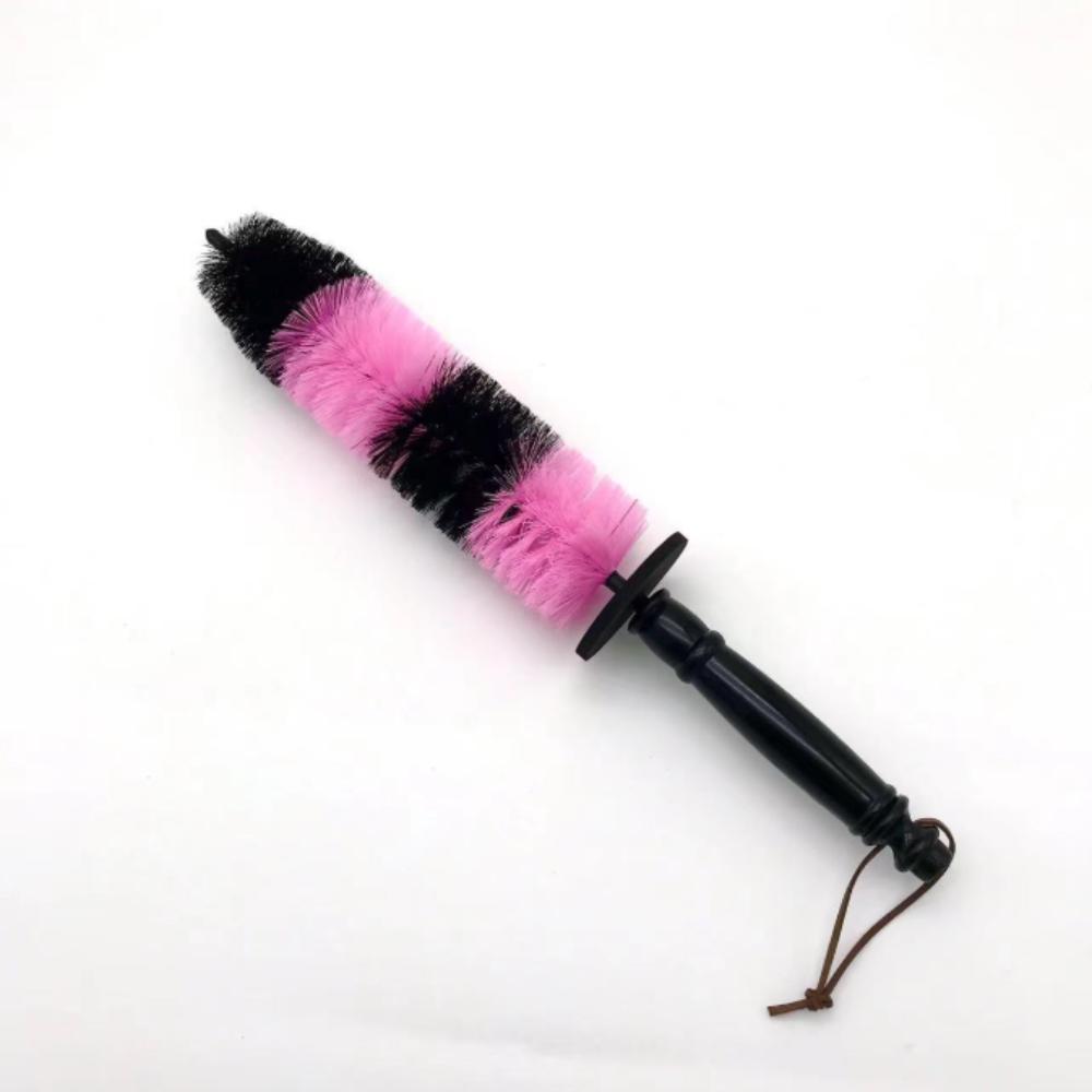 Detailing Design Auto Wheel Cleaning Brush Long Handle Rim Tire Detailing Brush Engine Cleaning