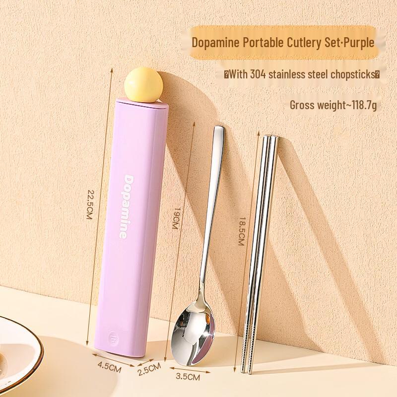 Abay Dopamine Candy Portable Cutlery Set