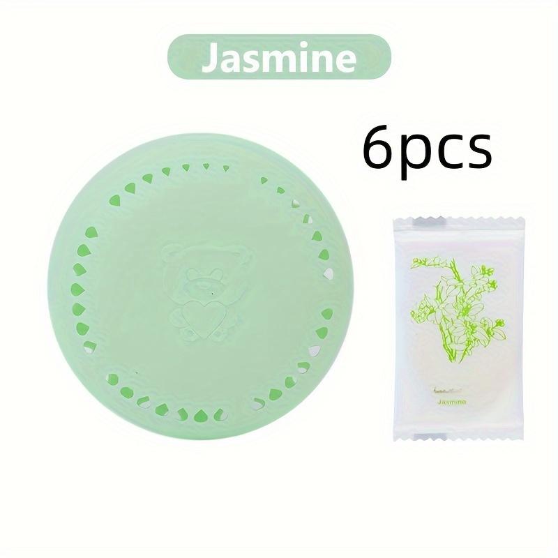 6-Pack Long-Lasting Aromatherapy Air Fresheners with Extra Cases, Solid Scented Tablets