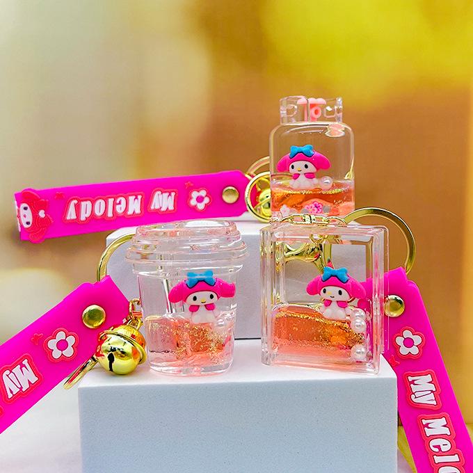 My Melody Barevný přívěsek na klíče s olejovou náplní pro batoh