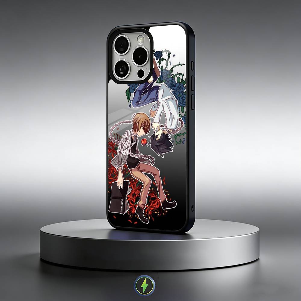D-Death Anime N-Note Phone Case For iPhone17,16,15,14,13,12,11 Plus,Pro Max Magnetic For Magsafe Wireless Charging