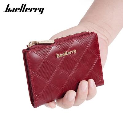 Women Short Bifold Wallets Artificial Leather Coin Purse Mini Money Bags