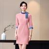Women's Professional Spring/Summer Workwear Dress for Hotel & Jewelry Store Sales and Reception