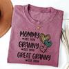 Comfort Colors® Mommy Granny Granny Est. 1978 1999 2024 T-Shirt and Kids Tshirt