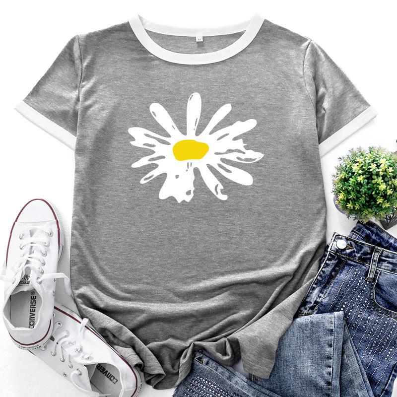 Summer Round Neck 3D Tree Pattern Printed Top Fashionable and Casual Loose Short Sleeved Men's T-shirts