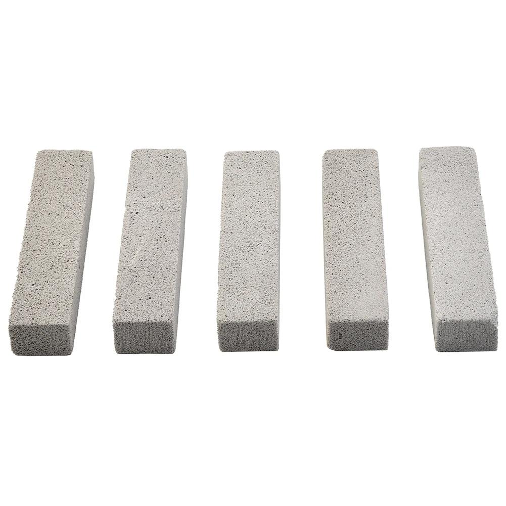 5pcs Pumice Stone Scrubbers for Kitchen Bathroom Tile Cleaning Removes Rust Hard Water Rings and Mineral Buildup