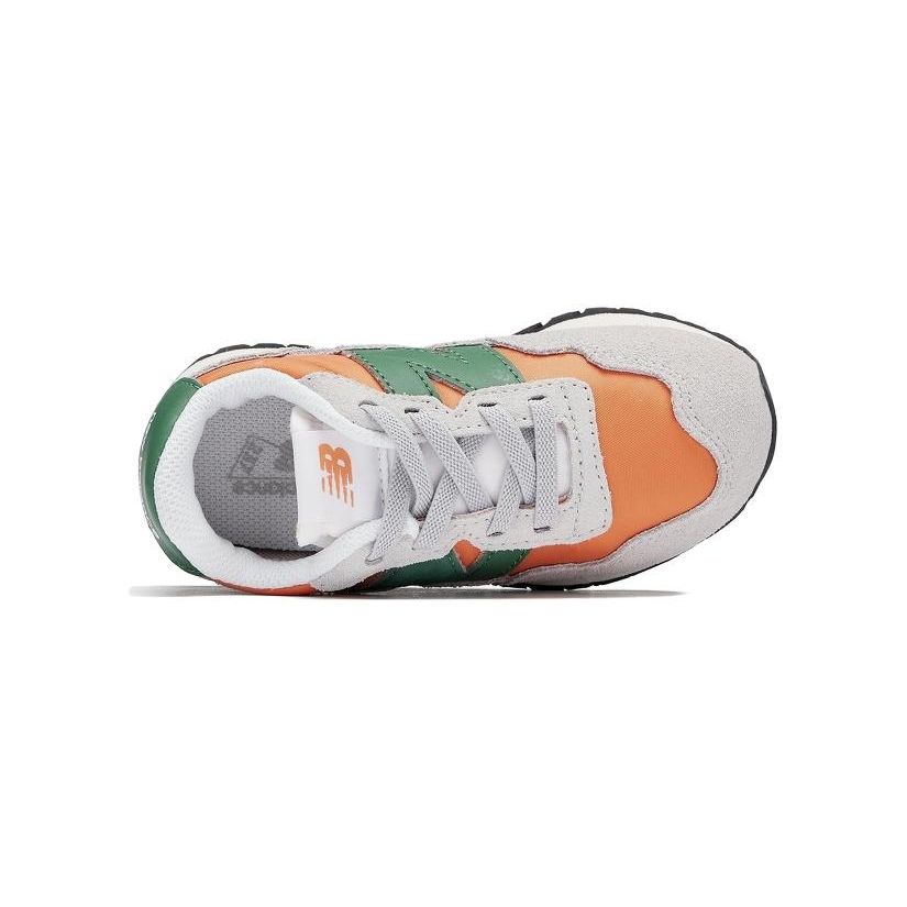 New Balance Nb 237 Durable Non-Slip Low-Top Running Shoes Baby sneaker Orange Gray IH237SI