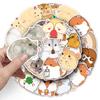 Cute Hamster Cartoon Stickers (50-Pack) for Laptop, Car, and Fridge Decoration