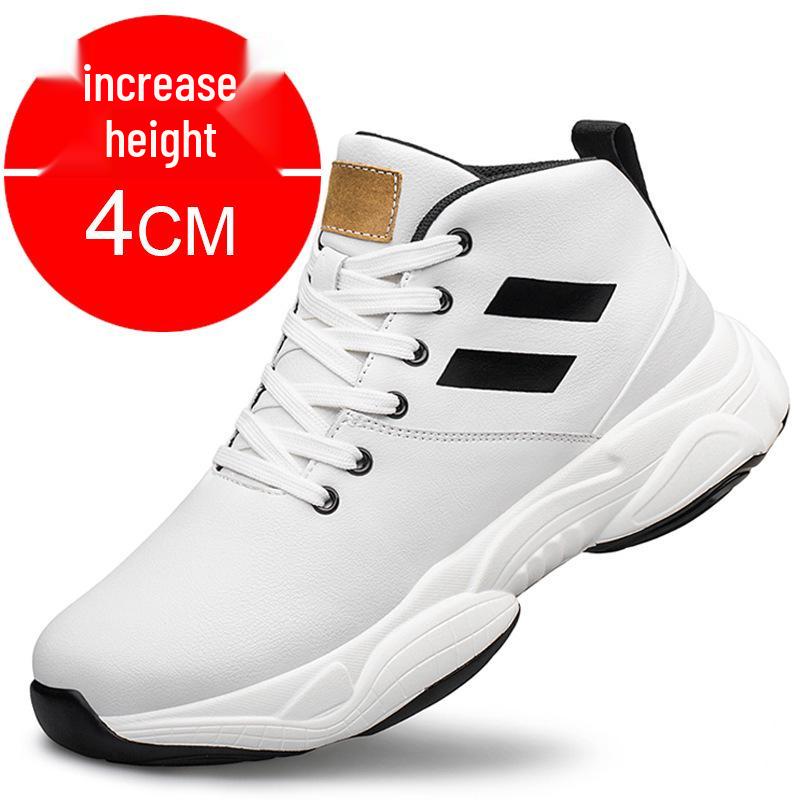 Men's Autumn Casual Breathable Height Increasing Sports Shoes 8CM – Invisible Lift Dad Board Shoes.