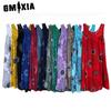 GMXIA Women's Fashion Summer Spring Solid Color Print Sleeveless O-Neck High Waist Casual Dresses