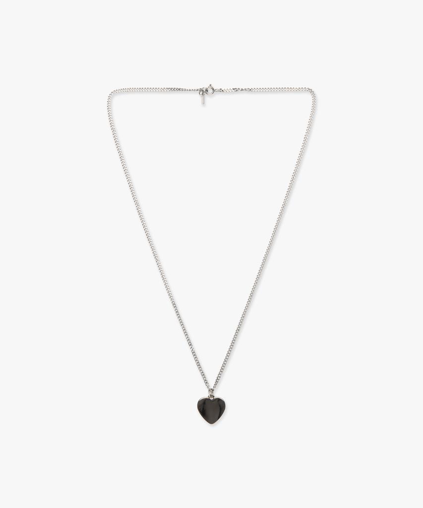 Lmc Heart Typo Pendant Necklace Red