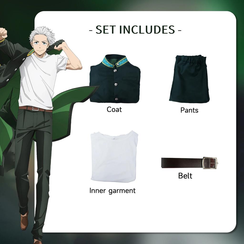 Anime Cosplay Costume Wind Breaker Uniform Wig Halloween Costumes Game High Quality Roleplay Outfit for Men and Women Hot Sale