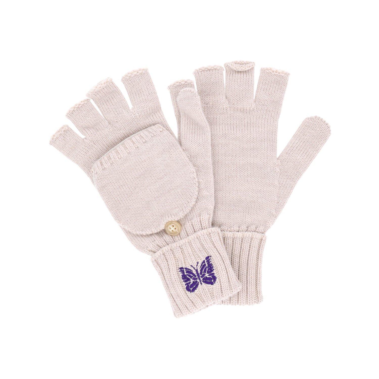 [Needles] RW062 A-Beige Convertible Gloves