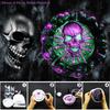 DIY Skull Ashtray Mold Handmade High Mirror Finish Silicone Resin Mold for Epoxy Crystal Crafting New Design