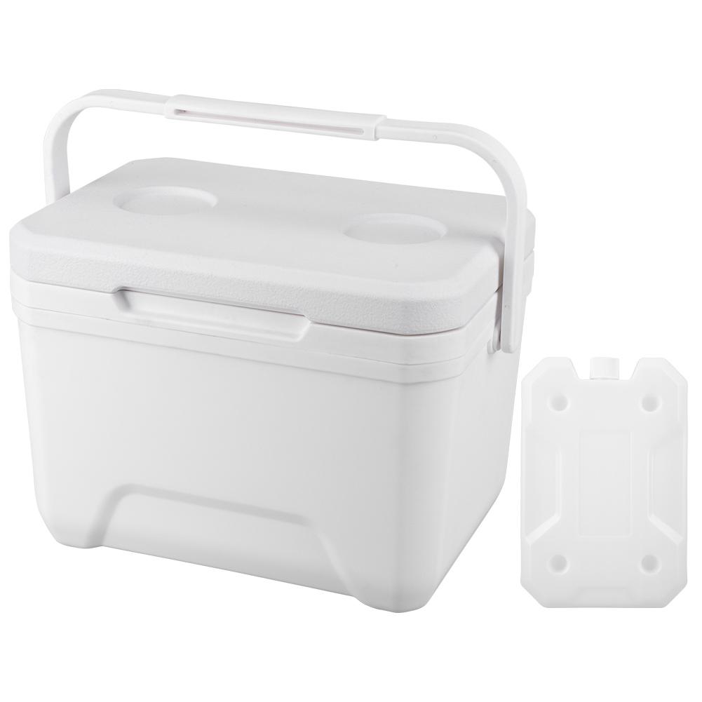 6L Cooler Portabil Izolat Capacitate Mare Mini Congelator Frigider Conservare Căldură 96H Gheață Picnic Găleată de Gheață pentru Plajă Picnic Camping