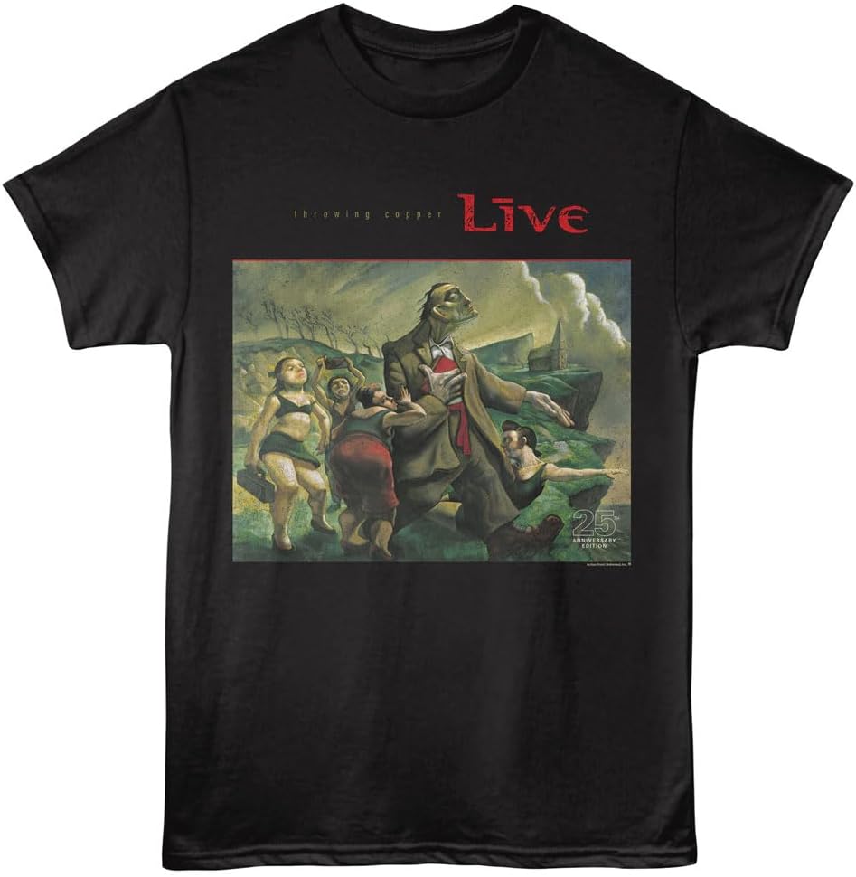 Live Throwing Copper 25th Anniversary T-shirt
