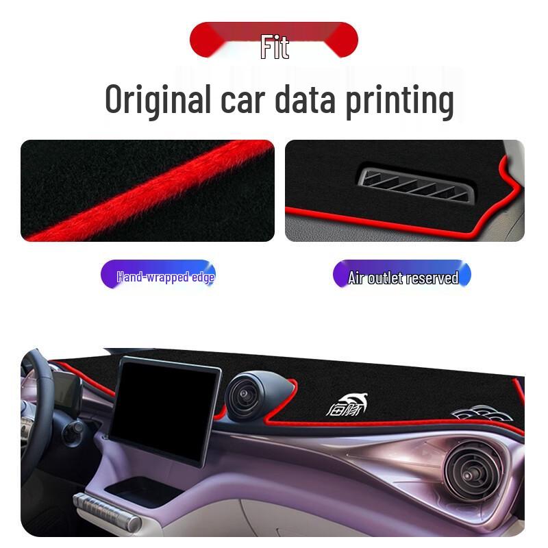 BYD Dolphin Glory Dash Sunshade Mat - UV Protection Interior Accessory