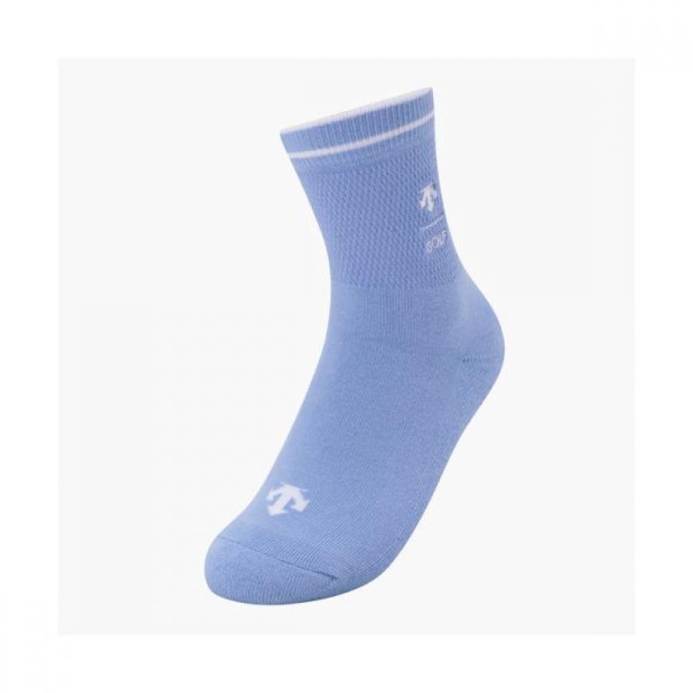 

DeScente Golf Women S Color Mid Wock SockS SBLGSkyBlue/FR