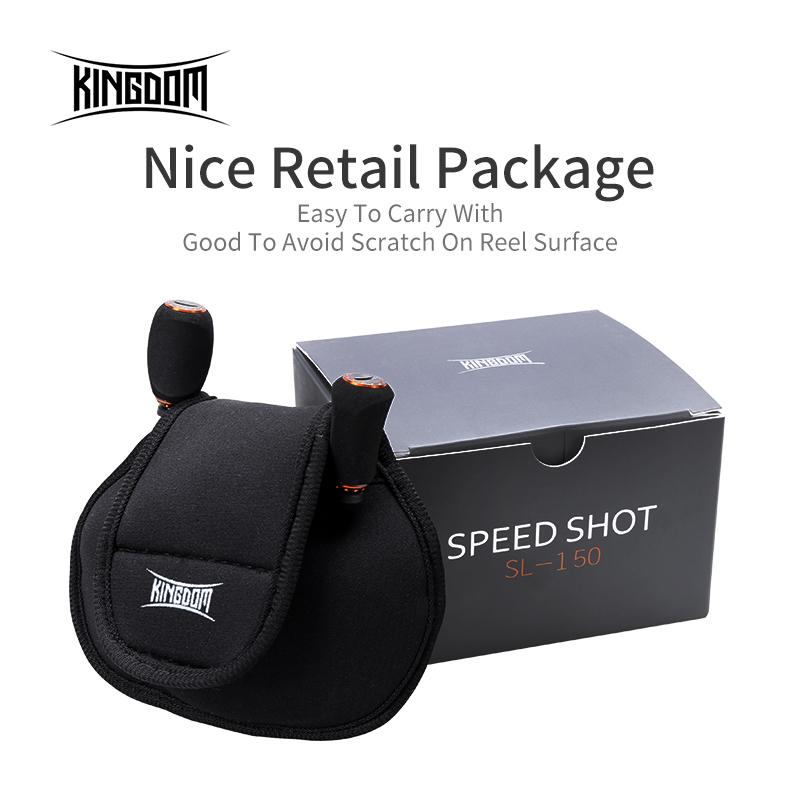 Kingdom SPEED SHOT MICRO New Double Spool 6.5:1 High Speed Baitcasting Reel Ultralight 12+1 Ball Bearings Fishing Reels